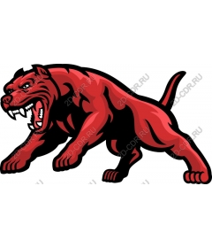  Fierce red bear