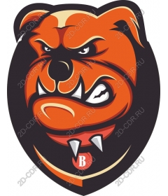  The Ferocious Bulldog Mascot