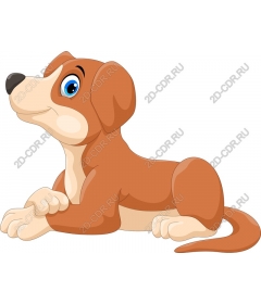  Cartoon puppy