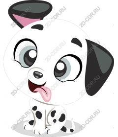  Adorable cartoon puppy