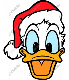  Santa Duck Christmas