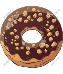 Chocolate donut
