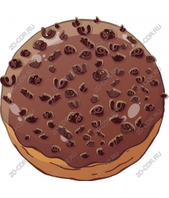  Chocolate donut
