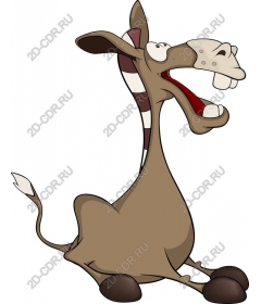  Cartoon donkey