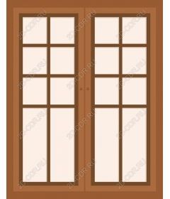  Classical double door