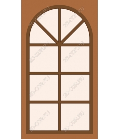  Elegant arched window