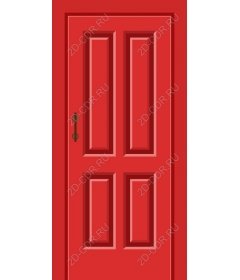  Bright red door