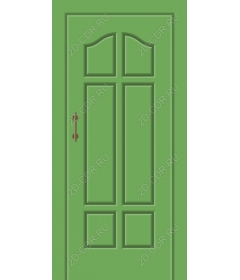  Charming green door