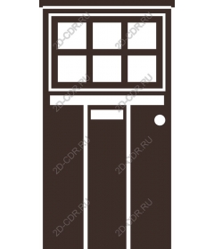 Stylish wooden door