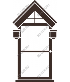  Classic gable door