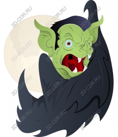  Bright green vampire