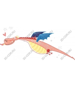  Adorable cartoon dragon