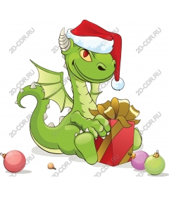  Festive Green Dragon Christmas