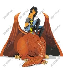  Fierce dragon rider