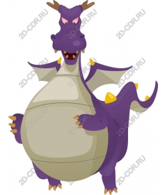  Cartoon dragon