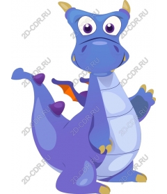  Adorable cartoon dragon