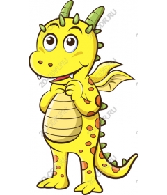  Charming yellow dragon