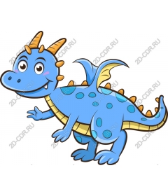  Charming Blue Dragon