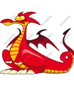  Fancy Red Dragon