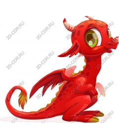  Charming Red Dragon