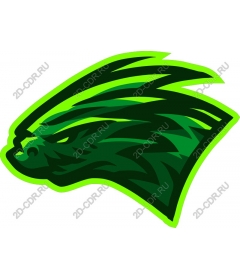  Ferocious Green Dragon