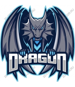 Logo Of A Fierce Dragon