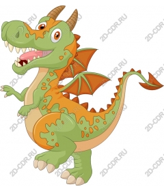  Adorable cartoon dragon