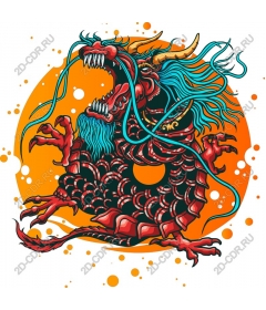  The mythical dragon