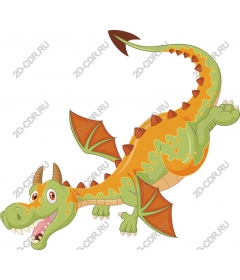  Adorable cartoon dragon