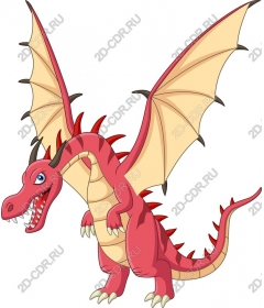  Bright Red Dragon