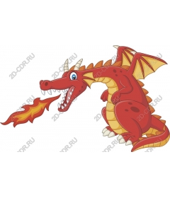  Cartoon dragon