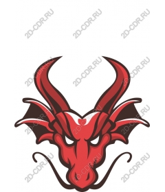  Fierce Red Dragon