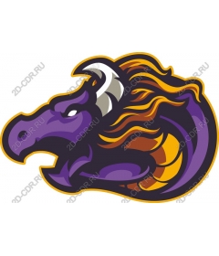  Bright dragon head