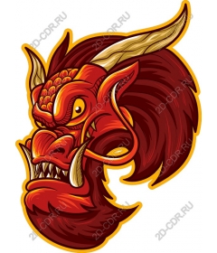  Fierce Red Dragon