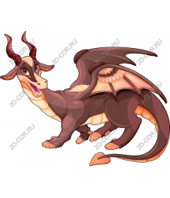  Adorable cartoon dragon