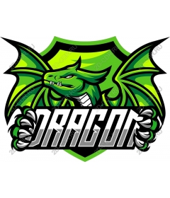  Ferocious Green Dragon