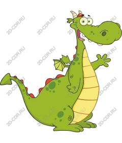  Cartoon dragon