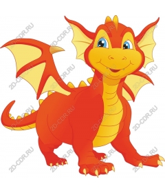  Charming Red Dragon