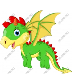  Cute cartoon dragon