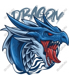  Ferocious Blue Dragon