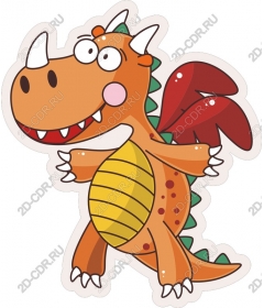  Cartoon dragon