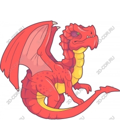  Bright Red Dragon