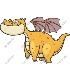 Adorable cartoon dragon