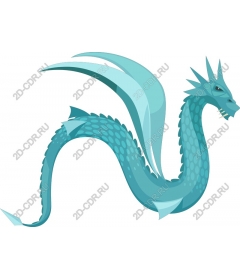 Turquoise dragon