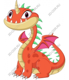  Adorable cartoon dragon