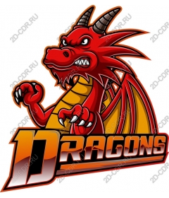  Fierce Red Dragon