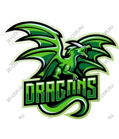  Ferocious Green Dragon