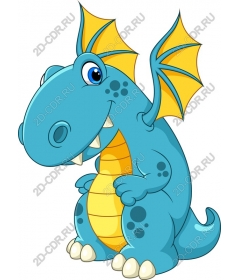  Charming Blue Dragon