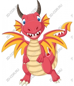  Cute cartoon dragon