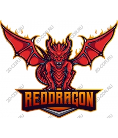  Fierce Red Dragon